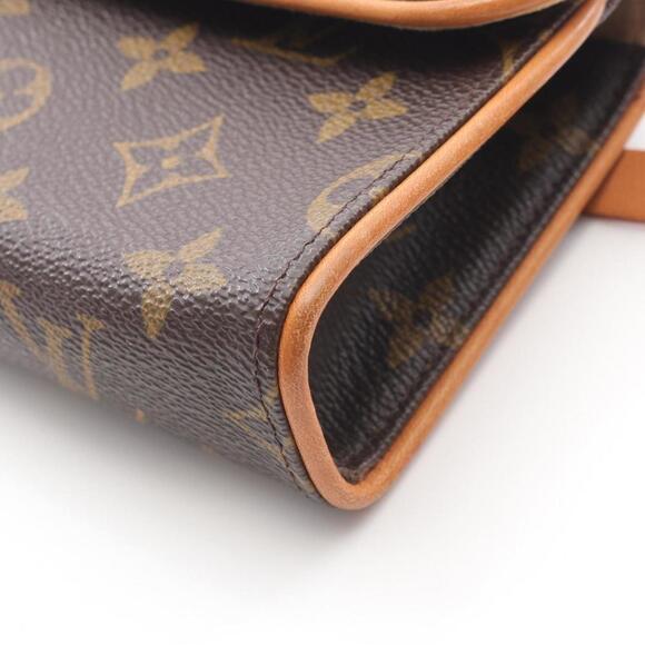 LOUIS VUITTON Brown Monogram Leather Pochette Fanny Pack - Picture 9 of 12